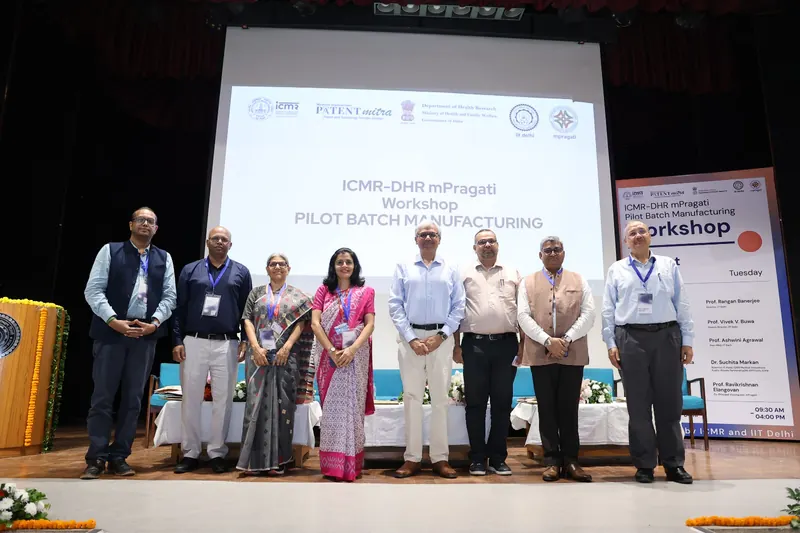 ICMR–DHR–mPragati Facility Visit at IIT Delhi — photo 5 of 8